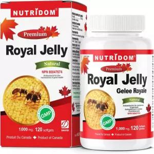 뉴트리덤 로얄 젤리 1000mg 소프트젤120 팩 옵션 1병
