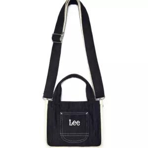 리 LEE 코듀로이 스퀘어 투웨이 토트백 인디고 다크 LE2403BG19ID