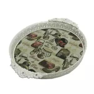 삼원 쟁반 카페 트레이 받침대 플레이트 진열대 27cm