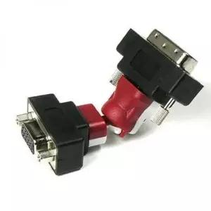 케이블 회전형 DVi DVI연장젠더 변환 DVI젠더 젠더 DVI케이블 VGA(F) DVi(M)