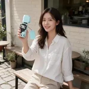 포켓3 케이스 파우치 7in 오즈모 짐벌 촬영 장비 휴대용 하드 쉘 수납 가방_26961147