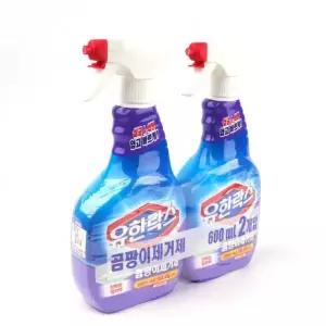 유한락스 실리콘 제거제 2개 스프레이 곰팡이제거제 세제 600ml 청소