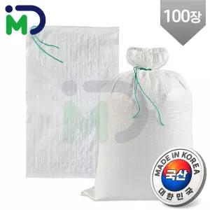 (10kg 100장) 국산 마대 자루 포대 현장마대 산업용 모래 폐기물 낙엽 재활용 분리수거/항공/톤백/쌀/봉투