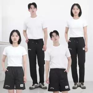 트레이닝 남녀공용 아미 육군 기능성 팬츠 단체 로카바지 로카 쿨링 반바지 긴바지 ROKA