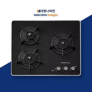 경동나비엔 GRB-6303 3구 가스 쿡탑