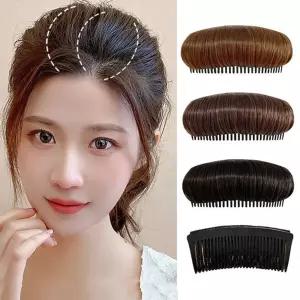 고품질 정수리 윗머리 볼륨 부분가발 머리뽕 빗핀