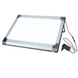 라이트 박스 A3 (LED-BA3) SILVER/보드/드로잉/노트/테이블/아트/LED/패드/타블렛/태블릿/판넬/머신/스케치