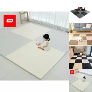 (국산)티지오 방방 퍼즐 매트 100X100cm 두께 3cm/미끄럼/방지/놀이방/거실/층간/소음/유치원/운동/바닥