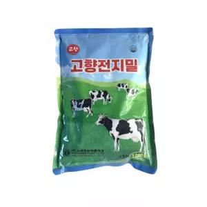 고향 전지밀 1000g 자판기용 분말차 우유차 타먹는 우유