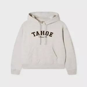 후아유 Boucle Logo Hoodie Brushed WHMHG4T21F 7342902