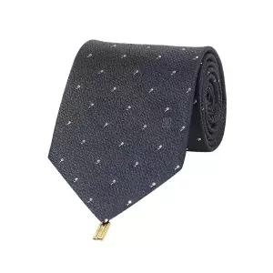 [국내정품] 닥스 DAKS SHIRT [아울렛] 올오버 큐빅 패턴 넥타이 그레이_DLF1ACF1102G1 R0RDLF1ACF1102G1