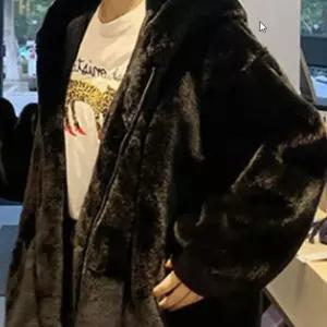 페이크퍼 아우터 겨울 필수 보온 도톰 후드 자켓 Lk7DDD9 여성퍼코트 퍼롱코트
