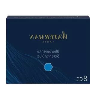 워터맨 카트리지 블루 Serenity Blue 고급필기구 고급샤프 문구 Lk69363 사무 선물