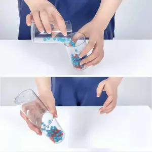매직 컵 속의 섞인 구슬이 분리되는 마술 어린이 교육 매직 도구 수업용 상자 분리되는구슬 구슬
