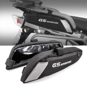 오토바이 프레임 사이드 포켓 수하물 랙 여행 배치 방수 가방 BMW R1200GS LC 2013 - 2020 모험