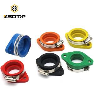 ZSDTRP 오토바이 기화기 어댑터 PWK PE TM 매니폴드 흡기용 28 30mm 부트