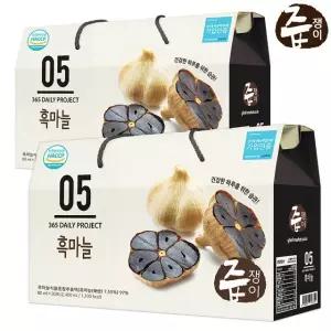즙쟁이 흑마늘즙 2박스 60포