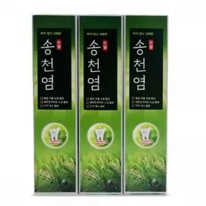 송천염 솔잎향 치약 3개 개운한 잇몸케어치약 치아관리 구취케어 성분좋은