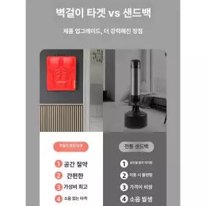 벽부착 스피드볼 기능 가정용 펀치 연습 킥복싱 멀티기능