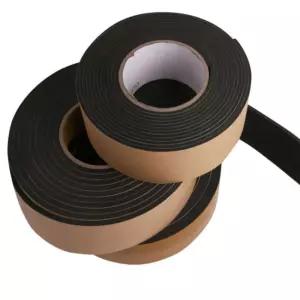 민남매 EVA 단면 스폰지테이프 흑색 폭 30MM  산업용테이프