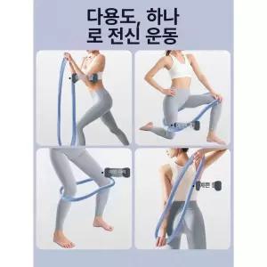 스프링 훌라후프 허리운동 꽈배기 체중 알티피아휴대용