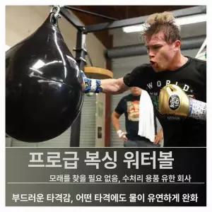 워터 샌드백 아쿠아 가정용 다이어트 펀치백 주입 펀치