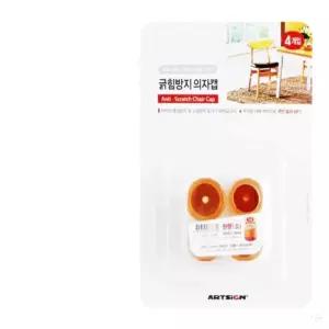 온지니엘 의자캡 원형 투명 소 진동흡수패드