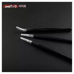 집게 2pcs 스탬프 공예 정전기 곡선 수집 문서 우표