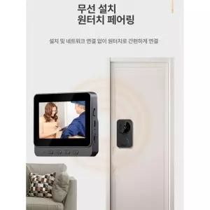 무선 인터폰 비디오폰 가정용 실외기 시각 호출기 영상