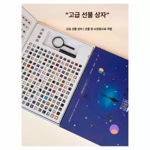 크리스탈 광석 표본 과학 보석 비스무트 수집품 장식품
