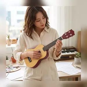 생활의 미쁨 입문용 우쿨렐레 21형 내추럴 음악수업악기