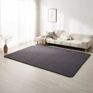 [더안] EMF 캠핑용 분리난방 탄소 전기장판 딥그레이 260X200