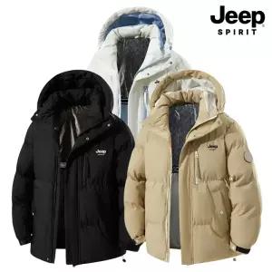 지프 JEEP SPIRIT 패딩 점퍼 그래핀 안감 후드 집업 캠핑점퍼 방수 자켓 아웃도어 패딩 방한 등산여성 남성 커플 남자 여자 JP8899P