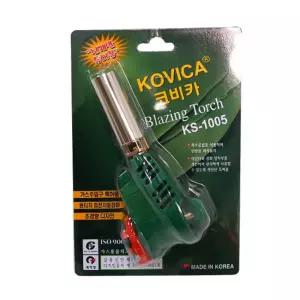 코비카 가스토치 (KS-1005)/가스/토치/점화기/휴대용/요리용/캠핑/자동/점화/원터치/캠핑용/가정용/조리용