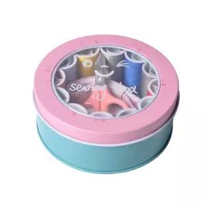 소잉박스 가정용 실바늘 반짇고리 바느질도구/미니/휴대용/간편수선/바느질/세트/반짓고리/케이스/바느질통