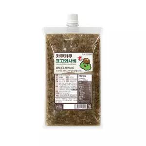 카쿠카쿠 냉동 표고와사비 800g 고추냉이 버섯소스 고깃집 와사비 업소용