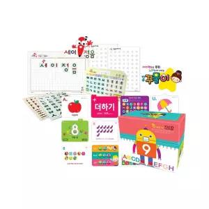 세이정음+꾸물이낱말카드(120장) / 호환,한글카드,알파벳카드,한영중카드,한
