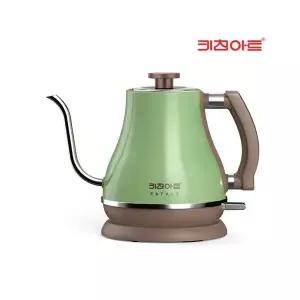 키친아트 스톰 드립 포트 KK-D124 전기포트 1.2L 그린