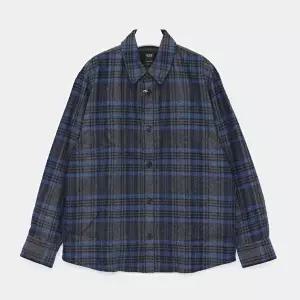 [아페쎄]아페세 바비 체크 울 남성 셔츠 WOANY H02884 PLA
