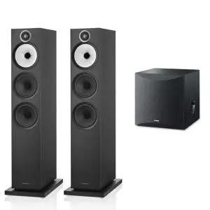 B&W 603 S3 톨보이 스피커 + 야마하 KS-SW100 서브우퍼 2.1채널