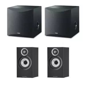 B&W 607 S3 북쉘프 스피커 + 야마하 KS-SW100 서브우퍼 2.2채널