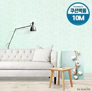 10m 접착식 벽돌벽지 diy인테리어 3d입체 단열폼 벽폼
