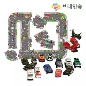 익사이팅 미니자동차 17종 도로퍼즐 게임퍼즐 퍼즐놀이