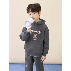 [BEANPOLE KIDS] 곰돌이 후드 스웨트 셔츠  애쉬 (BI6141U104)