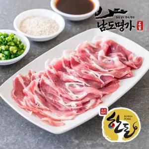 [남도명가] 1등급 한돈 뒷다리살 (800g/불고기용)