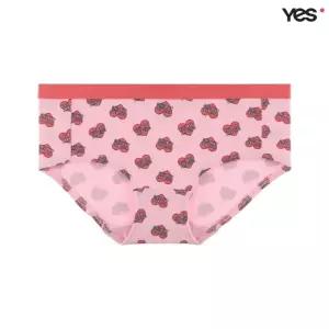 예스 YES 핑크하트 면소재 여성 사각팬티 YSWPW751 YSWPW751-EGR 489163