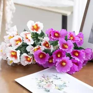 아트박스/플라워트리 프리미엄 무궁화 성묘 조화 부쉬 24대 60cm 꽃 장식