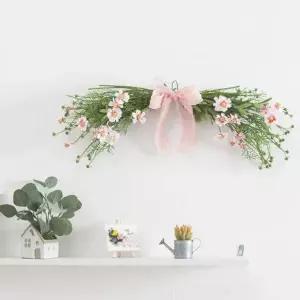 아트박스/플라워트리 코스모스 조화 가랜드 네츄럴 70cm 인테리어 꽃 장식