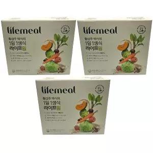 [셀러허브]이롬 황성주 생식 라이프밀 1일 1생식 아침간편식 30g x 14포, 3개 / M (S51344747)