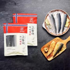 피터씨마켓 가시제로 노르웨이 순살고등어 750g 2개